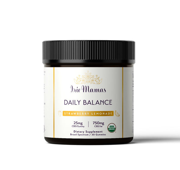 Daily Balance | Organic Strawberry Lemonade Gummy,  25mg Broad Spectrum Premium CBD