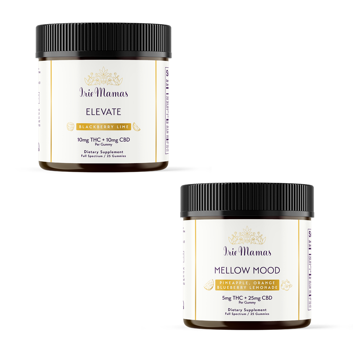 Mellow Mood THC CBD Gummies - Relaxing Cloud 9 Flavor