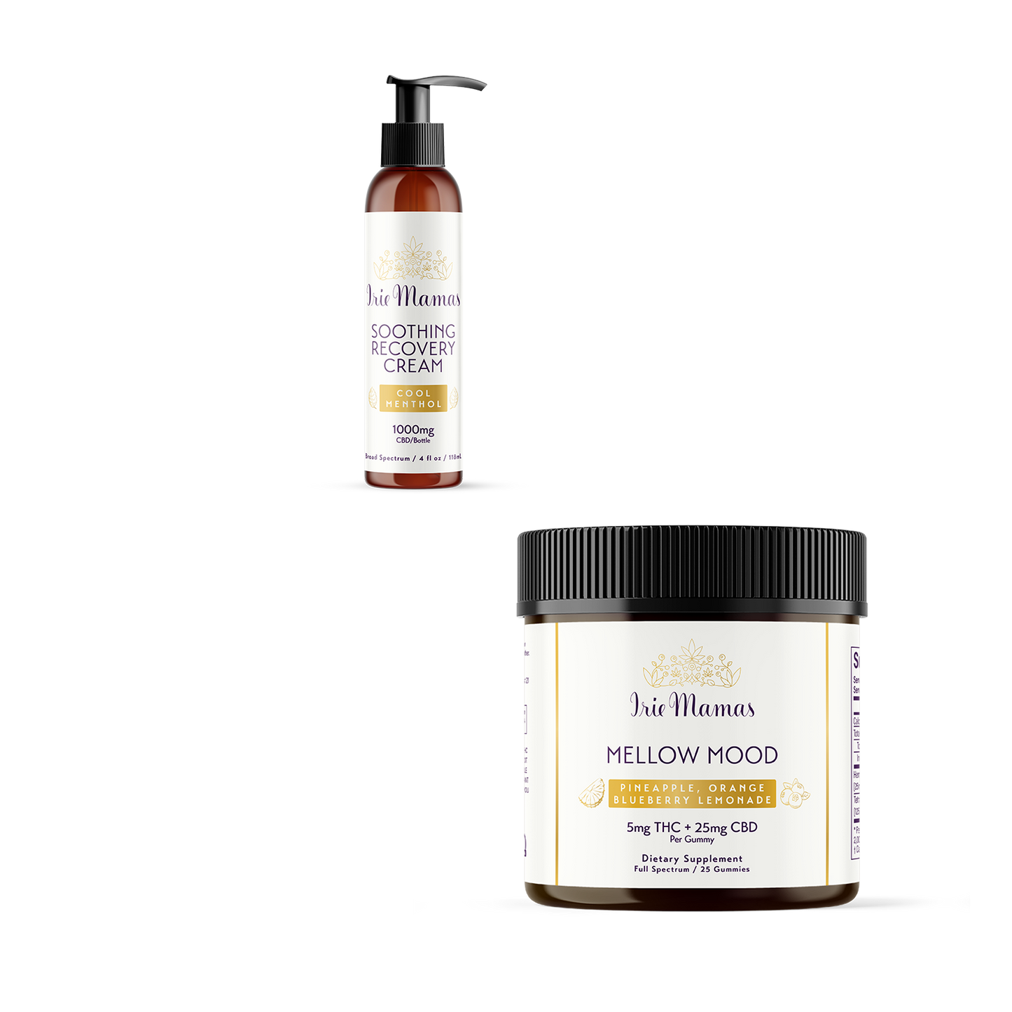 Soothing Recovery Cream & Mellow Mood Gummies