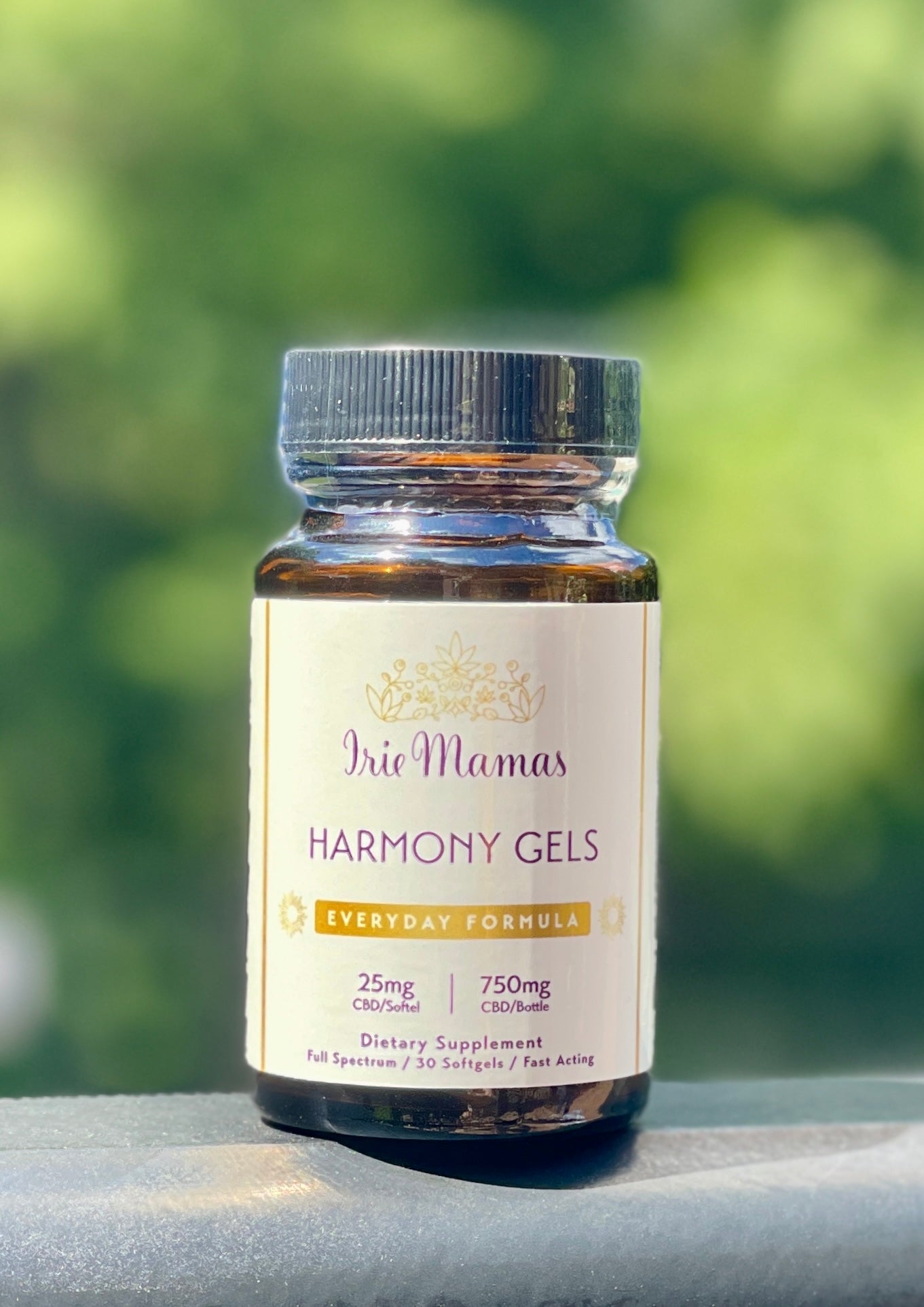 25mg Full Spectrum CBD Gel Capsules - Harmony Gels