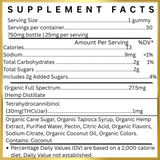 Daily Balance Gummies — 25mg Full Spectrum (Organic, 1mg THC)