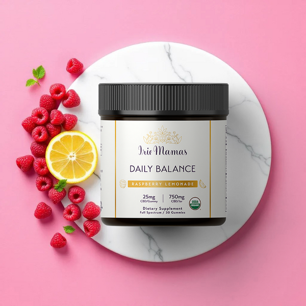 Daily Balance Gummies — 25mg Full Spectrum (Organic, 1mg THC)