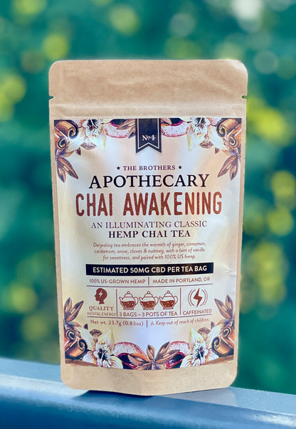 Chai Awakening CBD Tea - Full Spectrum Herbal Blend