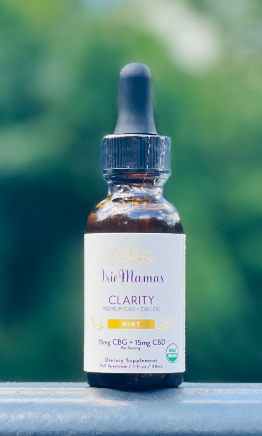 Clarity Tincture - 15mg CBD and CBG in Peppermint Oil