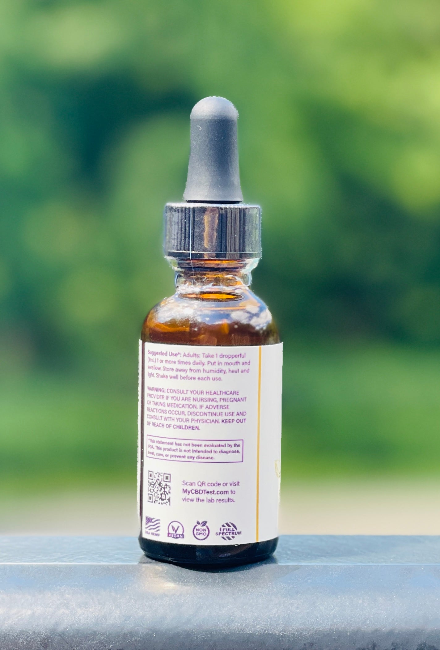 Clarity Tincture - 15mg CBD and CBG in Peppermint Oil