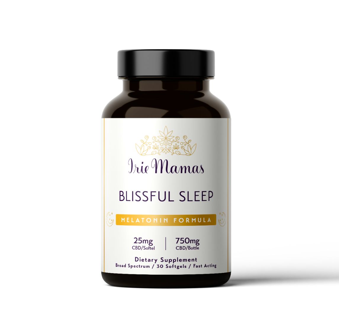 Blissful Sleep Softgels, 25mg Broad Spectrum Premium CBD