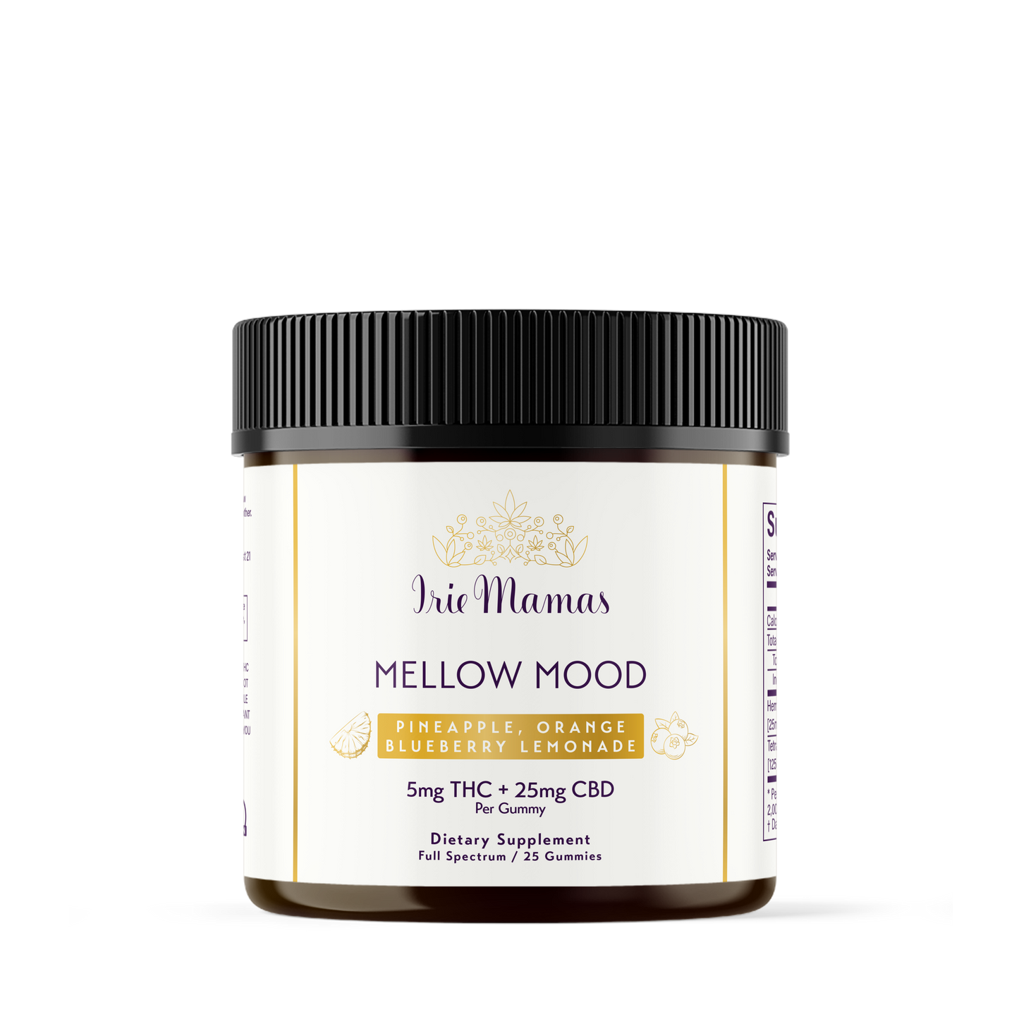 Mellow Mood Beach Buzz CBD THC Gummies - Vegan Treats