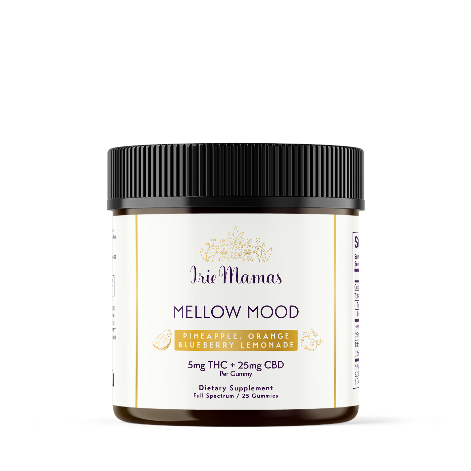 Mellow Mood Beach Buzz CBD THC Gummies - Vegan Treats