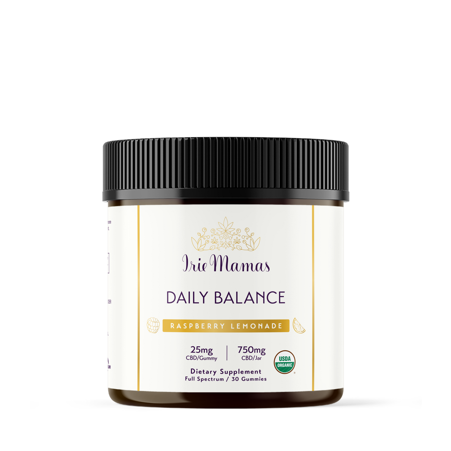 Daily Balance Organic Raspberry Lemonade CBD Gummies