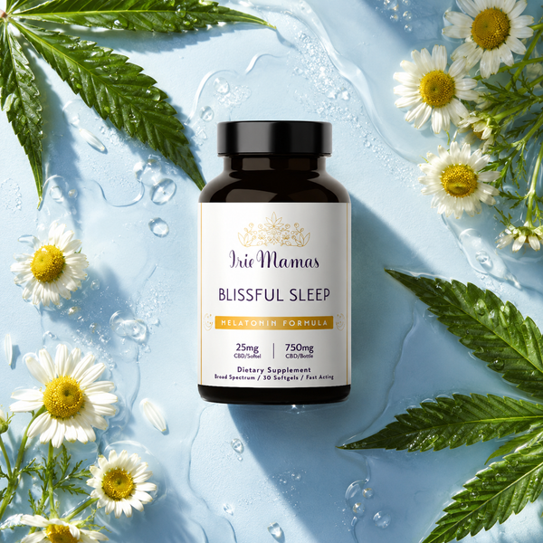 Blissful Sleep Softgels, 25mg Broad Spectrum Premium CBD
