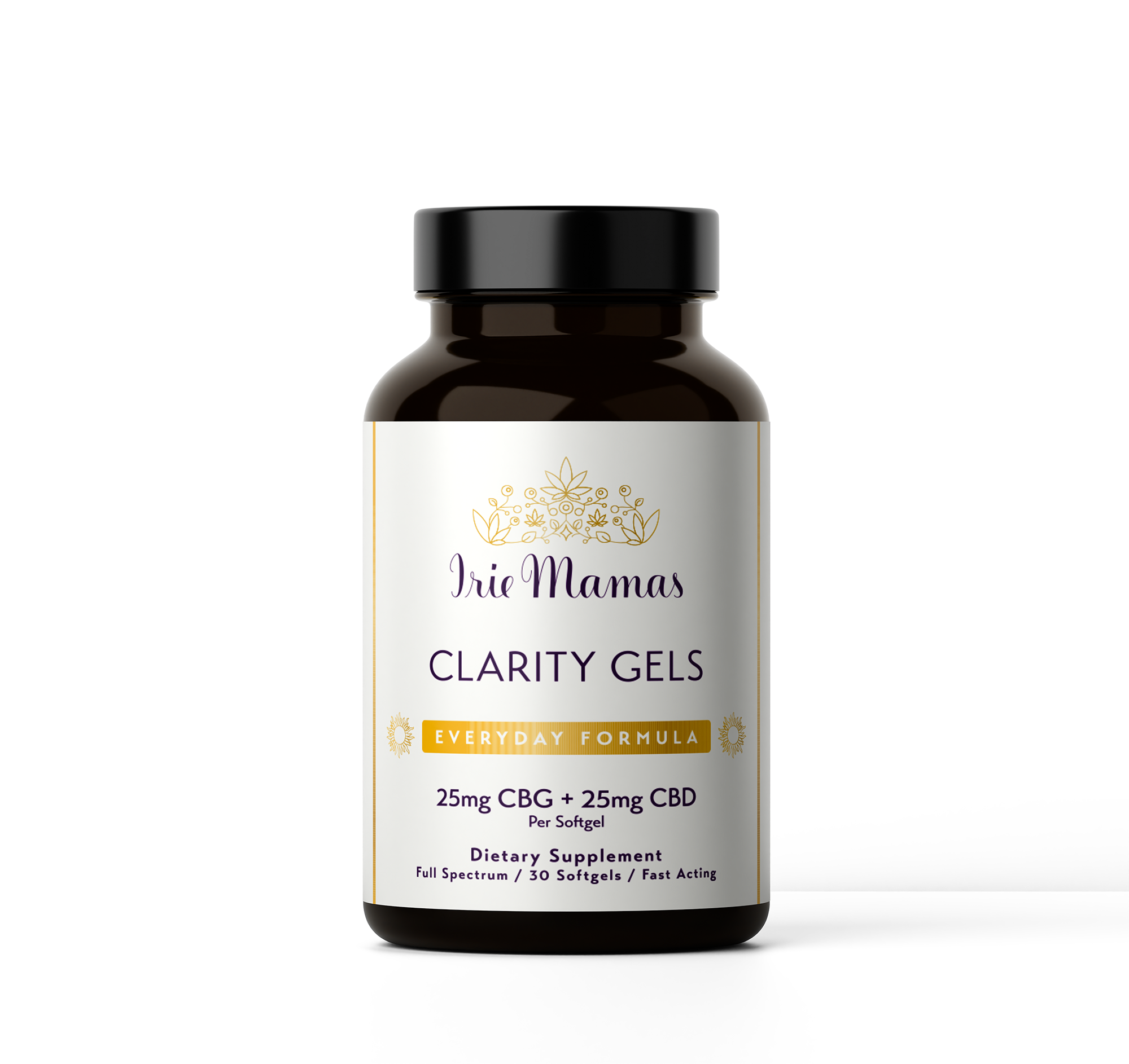 Clarity Softgels (25mg CBD + 25mg CBG)